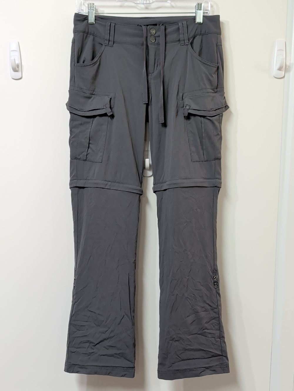 PrAna Sage Convertible Hiking Cargo Pants Size 2